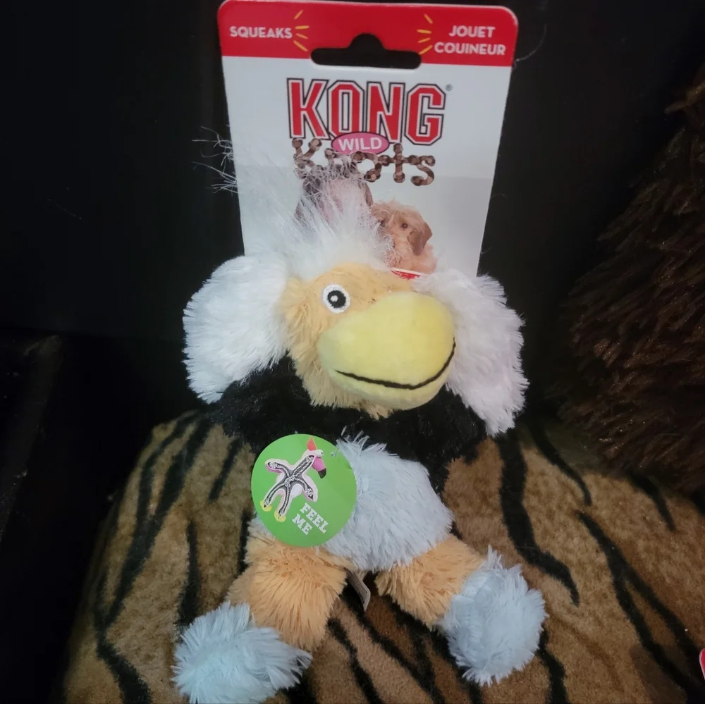 KONG Dog Wild Knots Birds Plush Toys Assorted Ea. Sm Med